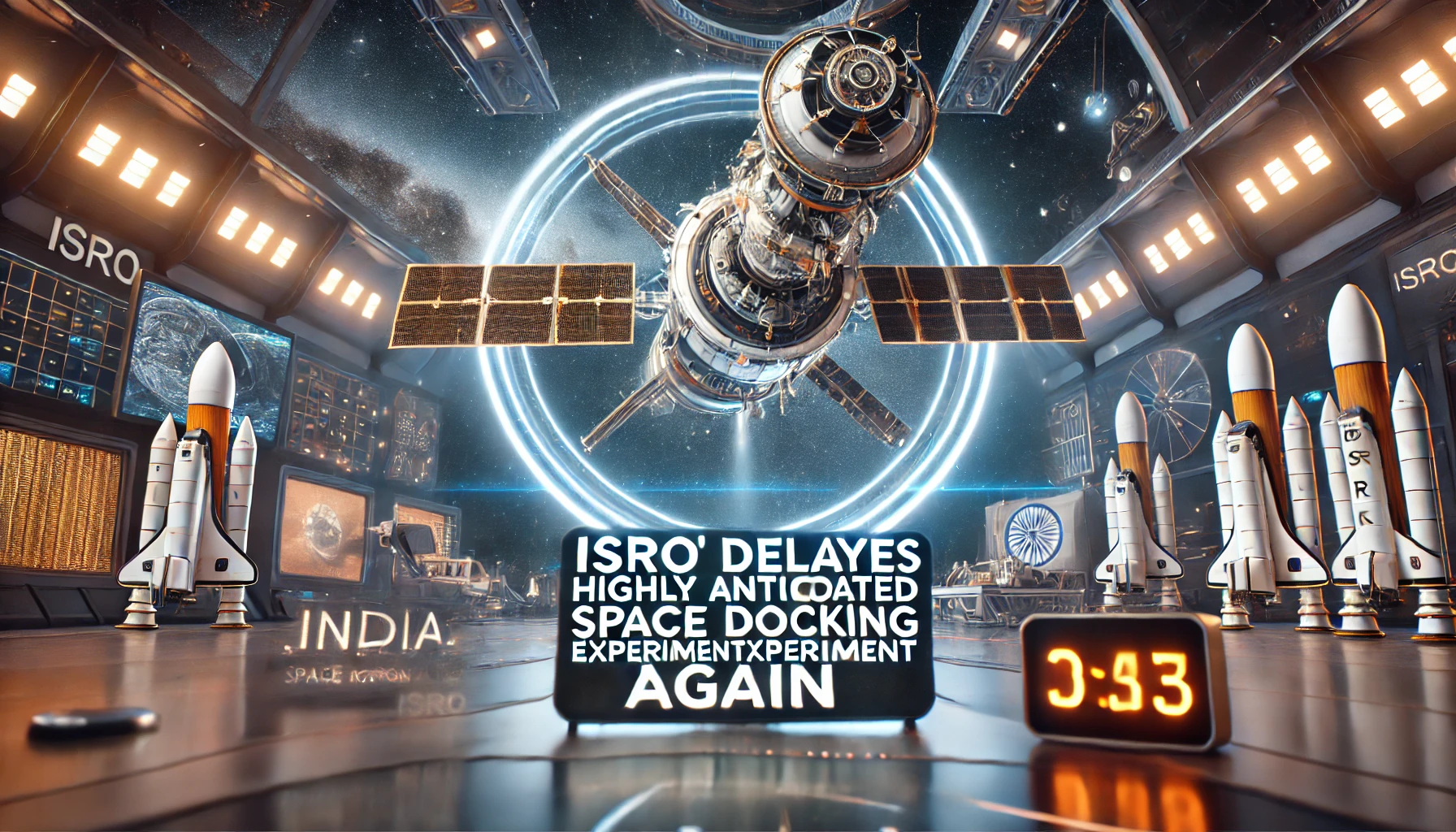 ISRO de India Retrasa Nuevamente el Muy Anticipado Experimento de Acoplamiento Espacial